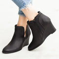 Mid-Heel Ankle Boots