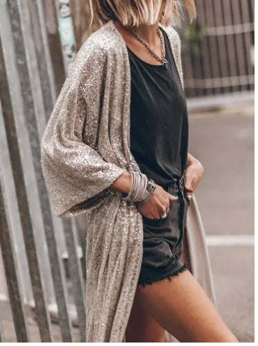 Sequin Cardigan