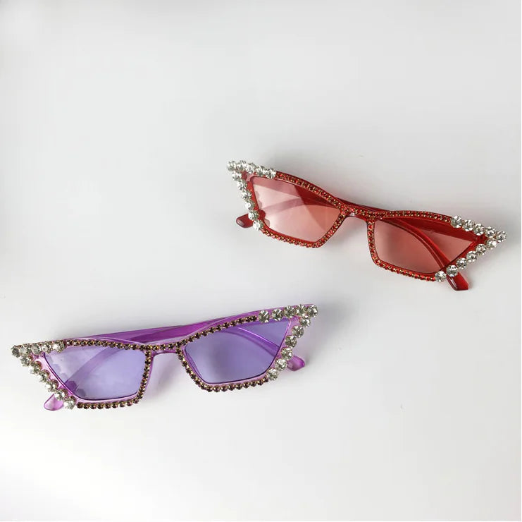 Diamond Frame Star Style Sunglasses
