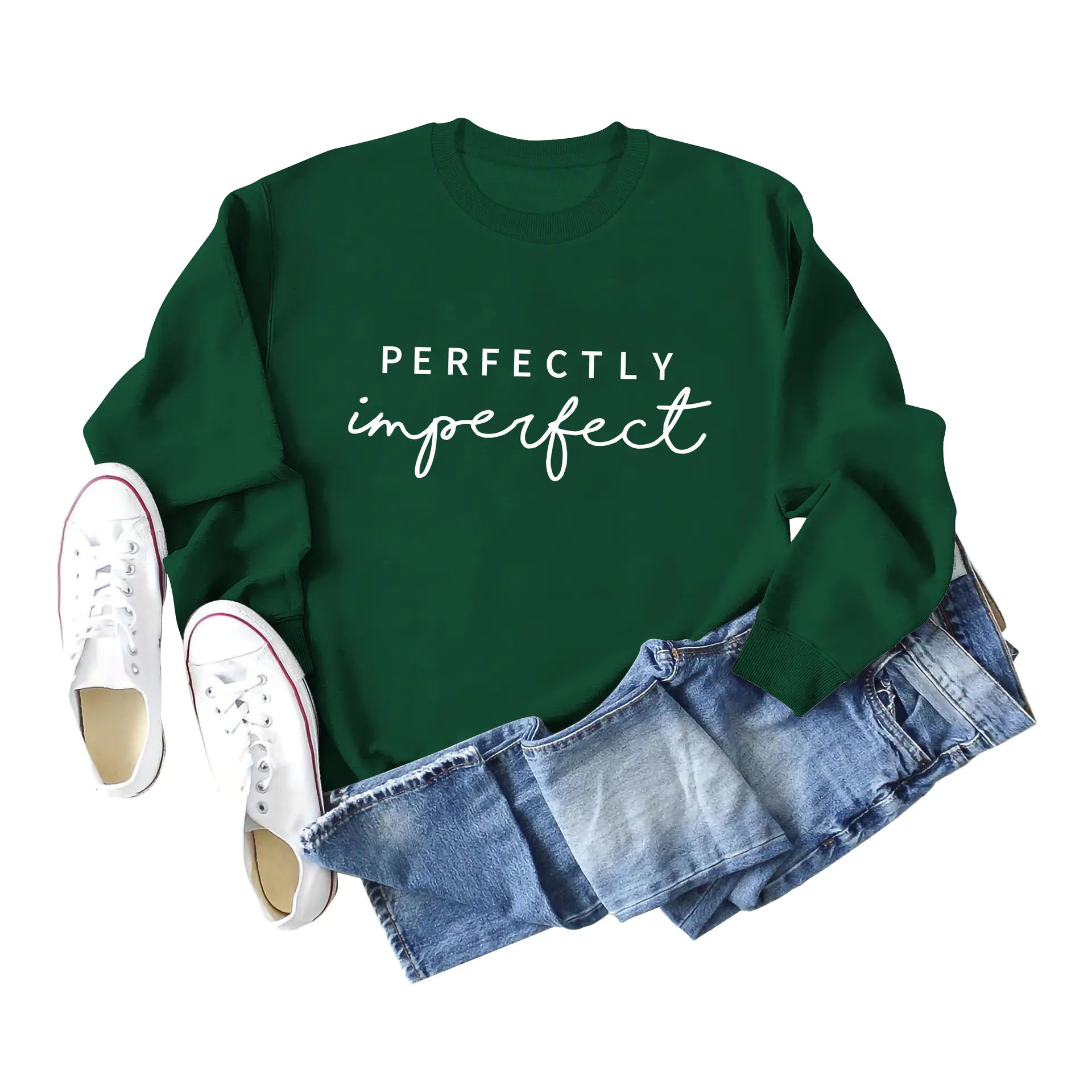 Perfectly Imperfect Long Sleeve Sweater