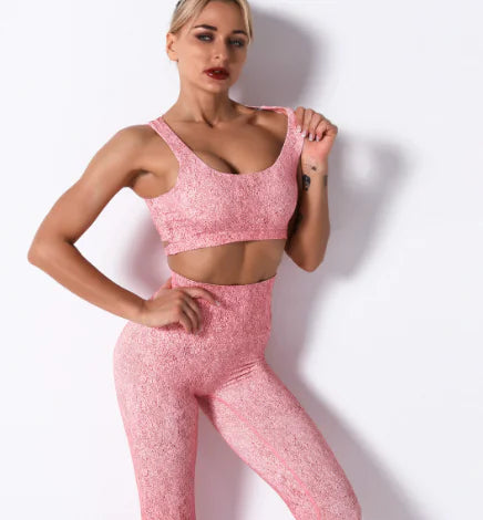 Pure Color Yoga Wear Sports Suit