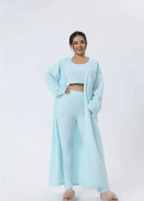Women's 3-Piece Cozy Winter Lounge Set