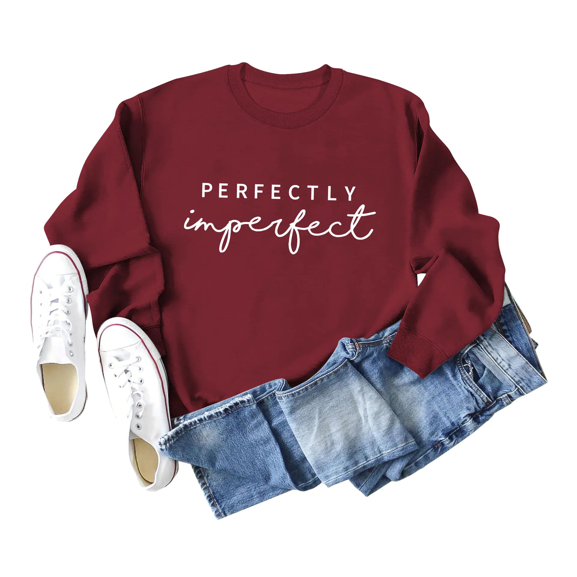 Perfectly Imperfect Long Sleeve Sweater