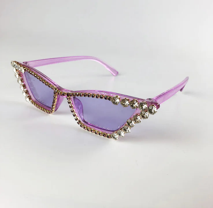 Diamond Frame Star Style Sunglasses