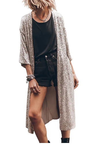 Sequin Cardigan
