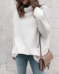 Loose-Fit Long Sleeve Sweater