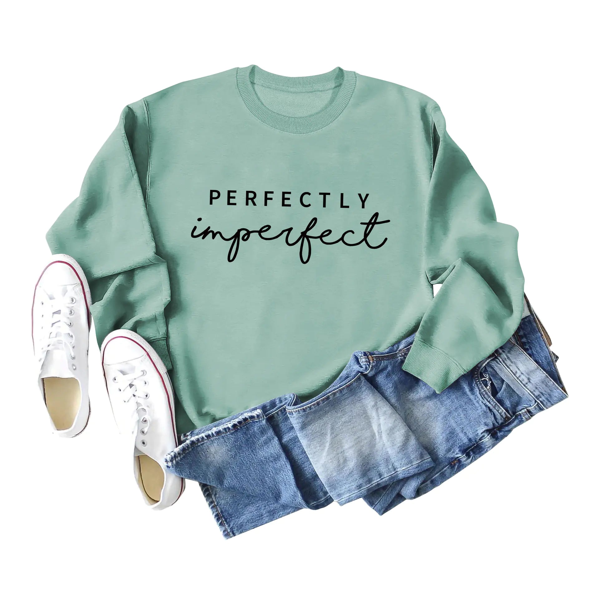 Perfectly Imperfect Long Sleeve Sweater