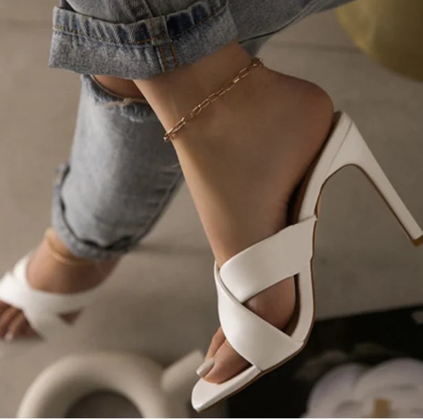 Women's High Heel Sandals for Summer Wear