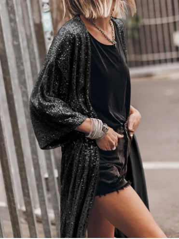 Sequin Cardigan