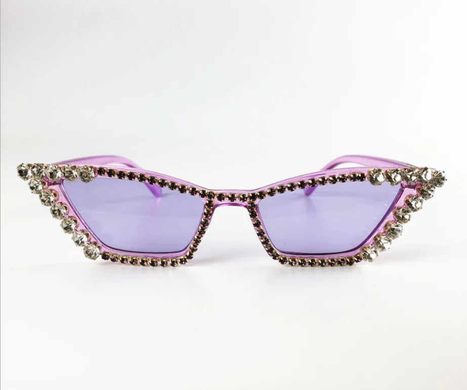 Diamond Frame Star Style Sunglasses