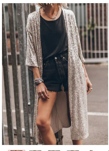 Sequin Cardigan