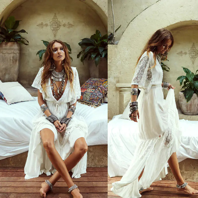 Lace Beach Cover-Up