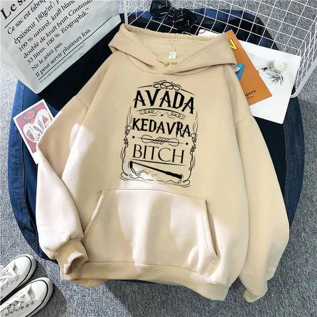 Oversized Printed Women’s Sweatshirt for Autumn