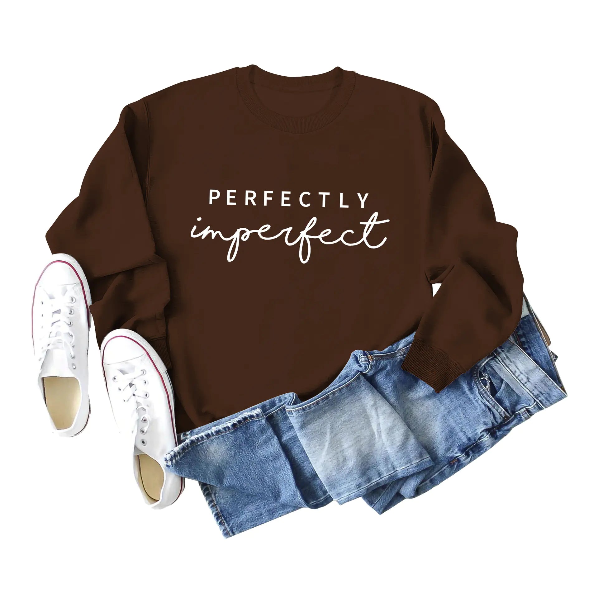 Perfectly Imperfect Long Sleeve Sweater