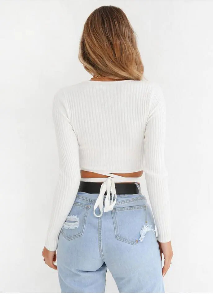 2020 Women's Long Sleeve Solid Color T-Shirt Top