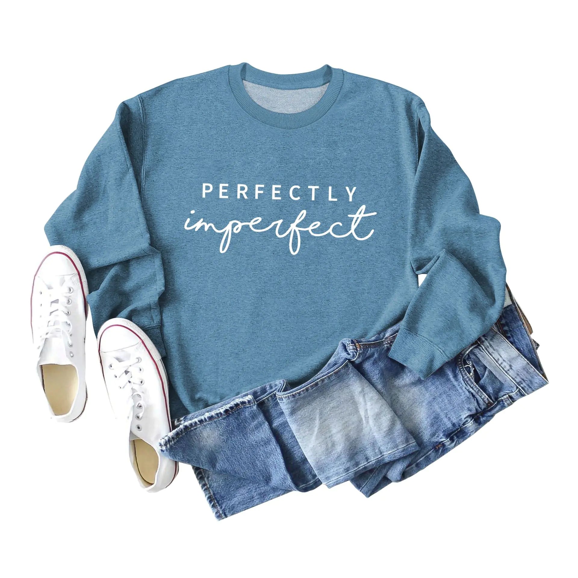 Perfectly Imperfect Long Sleeve Sweater