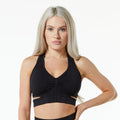 Seamless Yoga Set with High Support Sports Bra & Leggings