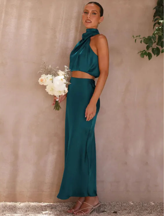 Casual Top & Skirt Set