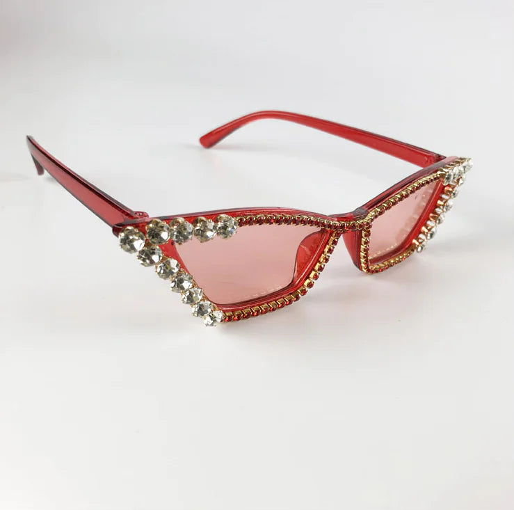 Diamond Frame Star Style Sunglasses