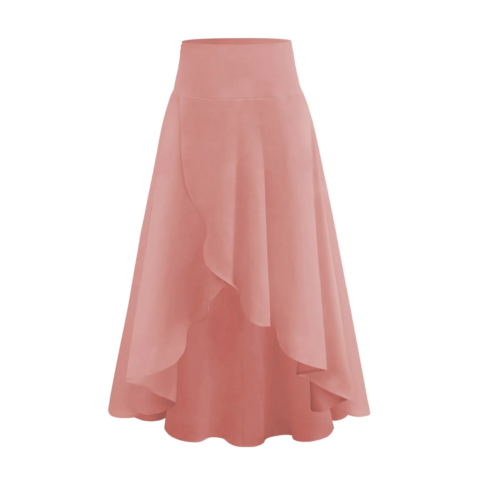 Women's Irregular Ruffle Skirt in Fashionable Style