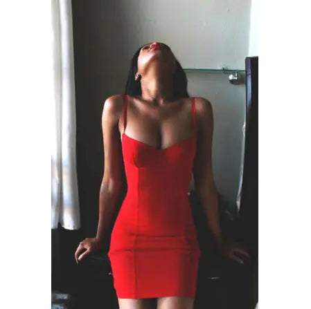 Strapless Bodycon Dress for Nightclub Wear