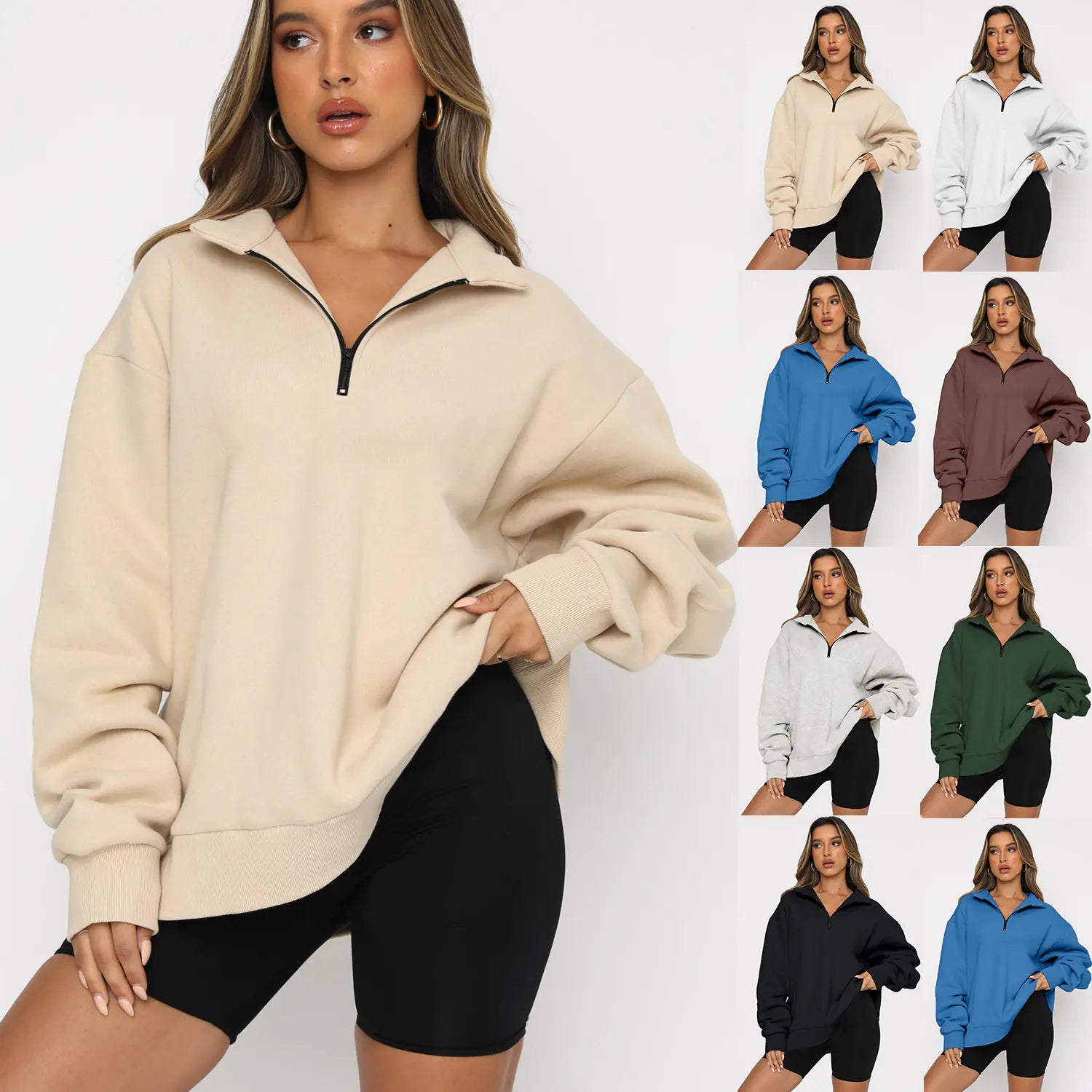 Long Sleeve Half Zip Pullover